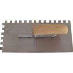 FRATTONI In acciaio speciale, lama dentata quadra (greca), a destra. Dimensioni mm 280x130. floats 4854D 8