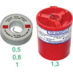 FILI IN ACCIAIO INOSSIDABILE PER SIGILLARE  inox wires 485GL 0.5