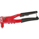 PINZE RIVETTATRICI Per rivetti in alluminio fino a Ø mm 4,8.<br>Per rivetti in rame, acciaio fino Ø mm 4. hand-riveters 498