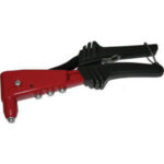 PINZE RIVETTATRICI Per rivetti in alluminio fino a Ø mm 4,8.<br>Per rivetti in rame, acciaio, acciaio INOX fino a Ø mm 4. hand-riveters 499