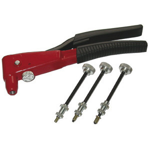 PINZE PER INSERTI FILETTATI Per inserti filettati in alluminio, acciaio e acciaio INOX Ø M 3-4-5 threaded rivets pliers 514A