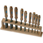 SCALPELLI SMUSSATI IN ASSORTIMENTO  bevelled chisels sets 5209GP