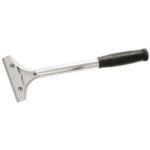 RASCHIETTI PER USI VARI Lama diritta, inclinata, larghezza mm 100.<br>Con 1 lama. Lunghezza totale mm 300. universal scrapers 5228GM