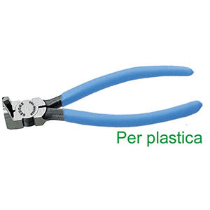 TRONCHESI PER PLASTICA Tipo a testa piegata a 90°. diagonal plastic cutters 548GE