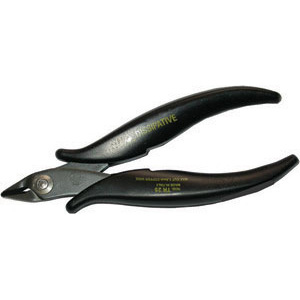 TRONCHESI PER ELETTRONICA SPECIALI Tipo per taglio laterale inclinato per fili di rame fino a Ø mm 1,3.<br>Taglienti senza smusso. special electronic cutters 551B 2