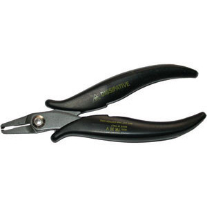 TRONCHESI PER ELETTRONICA SPECIALI Tipo per taglio frontale per fili di rame fino a Ø mm 1.<br>Taglienti senza smusso; obliqui. Adatto per zone ad alta densità di reofori e di difficile accesso. special electronic cutters 551B 8