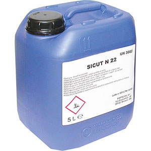 OLIO DA TAGLIO SICUT 22 PER FILETTATRICI In contenitore da 5 kg cutting oil 56