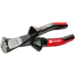 TRONCHESI FRONTALI Testa lucida. Impugnature isolate in materiale bicomponente. front cutting nippers 565GE 160