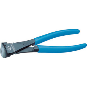 TRONCHESI FRONTALI Testa laccata nera. Impugnature plastificate. front cutting nippers 567G