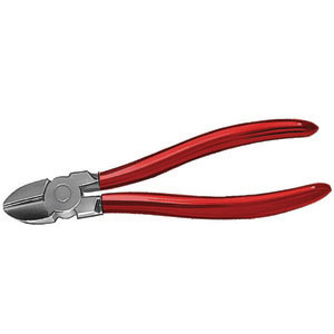 TRONCHESI LATERALI Testa lucida. Impugnature plastificate. diagonal cutters 569GA