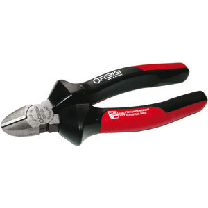 TRONCHESI LATERALI Testa lucida. Impugnature isolate, in materiale bicomponente. diagonal cutters 569GE