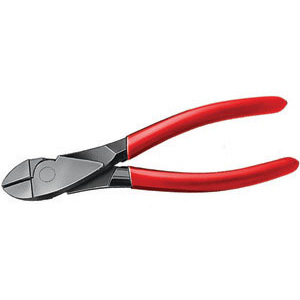 TRONCHESI LATERALI Testa lucida.Impugnature plastificate. (mm 240 con testa brunita) diagonal cutters 571GA