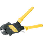 CESOIE PER FUNI ACCIAIO A CRICCO  wire cutters with ratchet 619GP