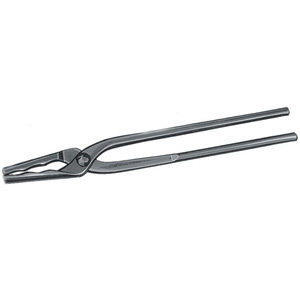 TENAGLIE DA FORGIA Tipo con becchi ondulati ed intaglio longitudinale. black smith's tongs 635D