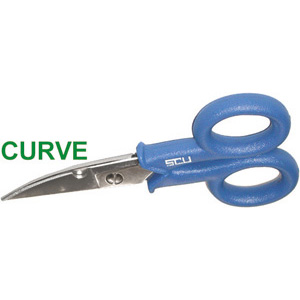 FORBICI PER ELETTRICISTI Qualità Super, con anelli plastificati a forte spessore electrician's scissors 657A 3