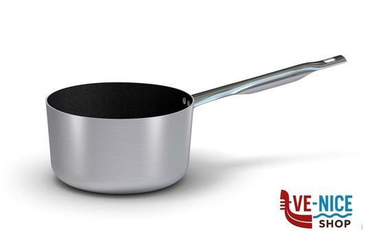 antiederente LINEA 6700 - CASSERUOLA MEDIA 1 MANICO PER INDUZIONE CM. 24 6726.24 BALLARINI PROFESSIONALE