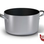 antiederente LINEA 6700 - CASSERUOLA MEDIA 2 MANIGLIE PER INDUZIONE CM. 20 6718.20 BALLARINI PROFESSIONALE