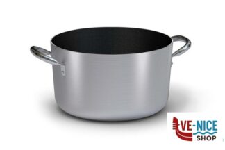 antiederente LINEA 6700 - CASSERUOLA MEDIA 2 MANIGLIE PER INDUZIONE CM. 20 6718.20 BALLARINI PROFESSIONALE