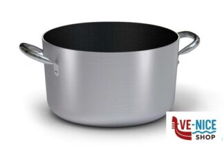antiederente LINEA 6700 - CASSERUOLA MEDIA 2 MANIGLIE PER INDUZIONE CM. 24 6718.24 BALLARINI PROFESSIONALE