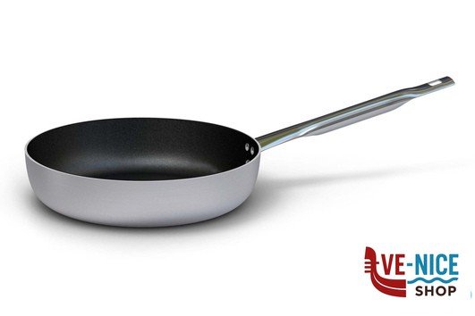 antiederente LINEA 6700 - PADELLA DRITTA A FRIGGERE 1 MANICO PER INDUZIONE CM. 32 6704.32 BALLARINI PROFESSIONALE