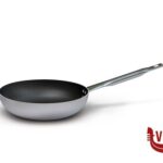 antiederente LINEA 6700 - PADELLA SVASATA ALTA 1 MANICO PER INDUZIONE CM.28 6702.28 BALLARINI PROFESSIONALE