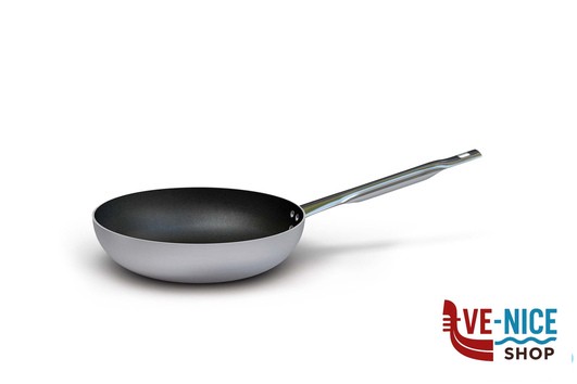 antiederente LINEA 6700 - PADELLA SVASATA ALTA 1 MANICO PER INDUZIONE CM.28 6702.28 BALLARINI PROFESSIONALE