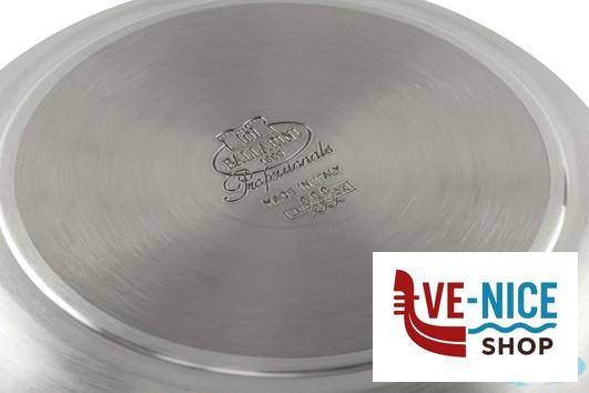 antiederente LINEA 6700 - PADELLA SVASATA ALTA 1 MANICO PER INDUZIONE CM.36 6702.36 BALLARINI PROFESSIONALE - immagine 2