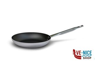 antiederente LINEA 6700 - PADELLA SVASATA BASSA 1 MANICO PER INDUZIONE CM.28 6700.28 BALLARINI PROFESSIONALE