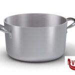 antiederente LINEA 6800 -ALLUMINIO PURO  CASSERUOLA MEDIA 2 MANIGLIE PER INDUZIONE CM. 20      6818.20 BALLARINI PROFESSIONALE