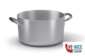 antiederente LINEA 6800 -ALLUMINIO PURO CASSERUOLA MEDIA 2 MANIGLIE PER INDUZIONE CM. 20 6818.20 BALLARINI PROFESSIONALE