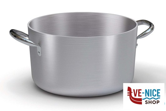 antiederente LINEA 6800 - CASSERUOLA MEDIA 2 MANIGLIE PER INDUZIONE CM. 28 6818.28 BALLARINI PROFESSIONALE