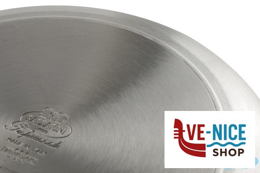 antiederente LINEA 6800 - PADELLA SVASATA ALTA 1 MANICO PER INDUZIONE CM 32 6802.32 BALLARINI PROFESSIONALE - immagine 2