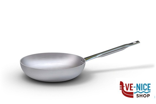 antiederente LINEA 6800 - PADELLA SVASATA ALTA 1 MANICO PER INDUZIONE CM 32 6802.32 BALLARINI PROFESSIONALE