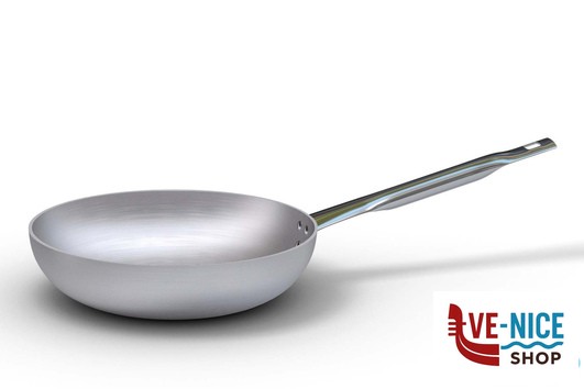 antiederente LINEA 6800 - PADELLA SVASATA ALTA 1 MANICO PER INDUZIONE CM 40 6802.40 BALLARINI PROFESSIONALE