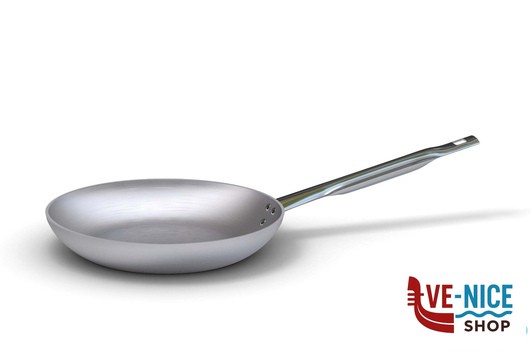 antiederente LINEA 6800 - PADELLA SVASATA BASSA 1 MANICO PER INDUZIONE CM 32 6800.32 BALLARINI PROFESSIONALE