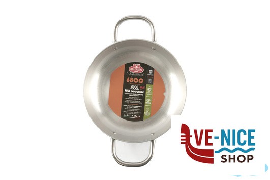 antiederente LINEA 6800 - TEGAME 2 MANIGLIE PER INDUZIONE CM 32 6808.32 BALLARINI PROFESSIONALE - immagine 3