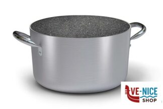 antiederente LINEA 6900 - CASSERUOLA MEDIA 2 MANIGLIE PER INDUZIONE CM. 24 6918.24 BALLARINI PROFESSIONALE