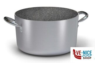 antiederente LINEA 6900 - CASSERUOLA MEDIA 2 MANIGLIE PER INDUZIONE CM. 28 6918.28 BALLARINI PROFESSIONALE