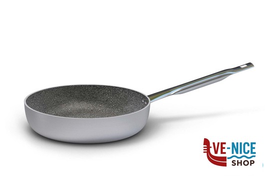 antiederente LINEA 6900 - PADELLA DRITTA A FRIGGERE 1 MANICO PER INDUZIONE CM. 28 6904.28 BALLARINI PROFESSIONALE