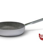 antiederente LINEA 6900 - PADELLA DRITTA A FRIGGERE 1 MANICO PER INDUZIONE CM. 32 BALLARINI PROFESSIONALE