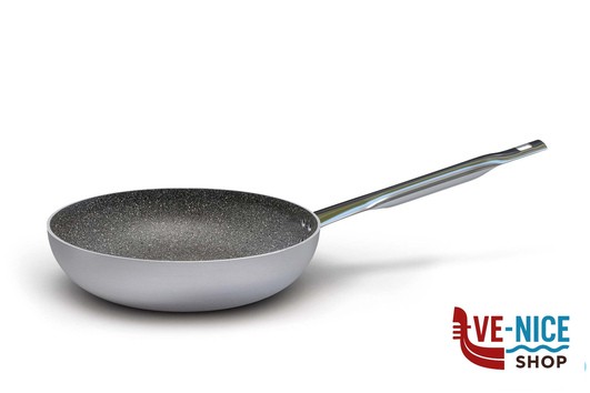 antiederente LINEA 6900 - PADELLA SVASATA ALTA 1 MANICO PER INDUZIONE CM.36 6902.36 BALLARINI PROFESSIONALE