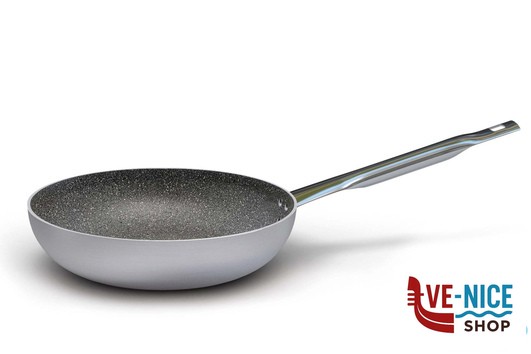 antiederente LINEA 6900 - PADELLA SVASATA ALTA 1 MANICO PER INDUZIONE CM.40 6902.40 BALLARINI PROFESSIONALE