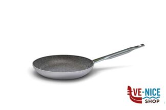 antiederente LINEA 6900 - PADELLA SVASATA BASSA 1 MANICO PER INDUZIONE CM.20 6900.20 BALLARINI PROFESSIONALE