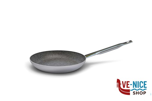 antiederente LINEA 6900 - PADELLA SVASATA BASSA 1 MANICO PER INDUZIONE CM.20 6900.20 BALLARINI PROFESSIONALE