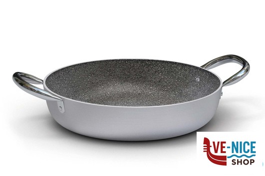 antiederente LINEA 6900 - TEGAME 2 MANIGLIE PER INDUZIONE CM. 32 6908.32 BALLARINI PROFESSIONALE