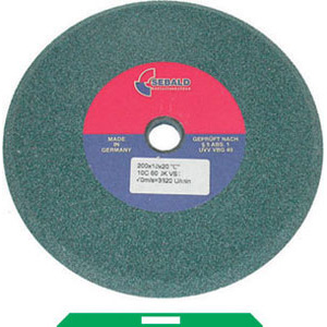 MOLE A SMUSSO PER SEGHE In carburo di silicio. COLORE VERDE. grinding wheels 7026G 150 6