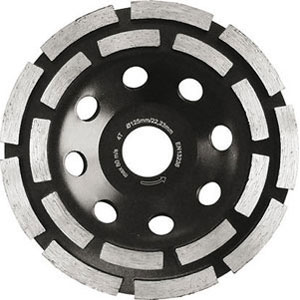 DISCHI DIAMANTATI PER FRESARE Tipo a centro depresso. diamond grinding cups 7099GBE 115