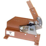 CESOIE A LEVA PER LAMIERE Con leva. plate and round steel shears 710G