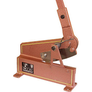 CESOIE A LEVA PER LAMIERE Con leva. plate and round steel shears 710G 6