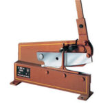 CESOIE A LEVA PER LAMIERE Tipo con coltelli lunghi.<br>Con leva. plate and round steel shears 712G 3